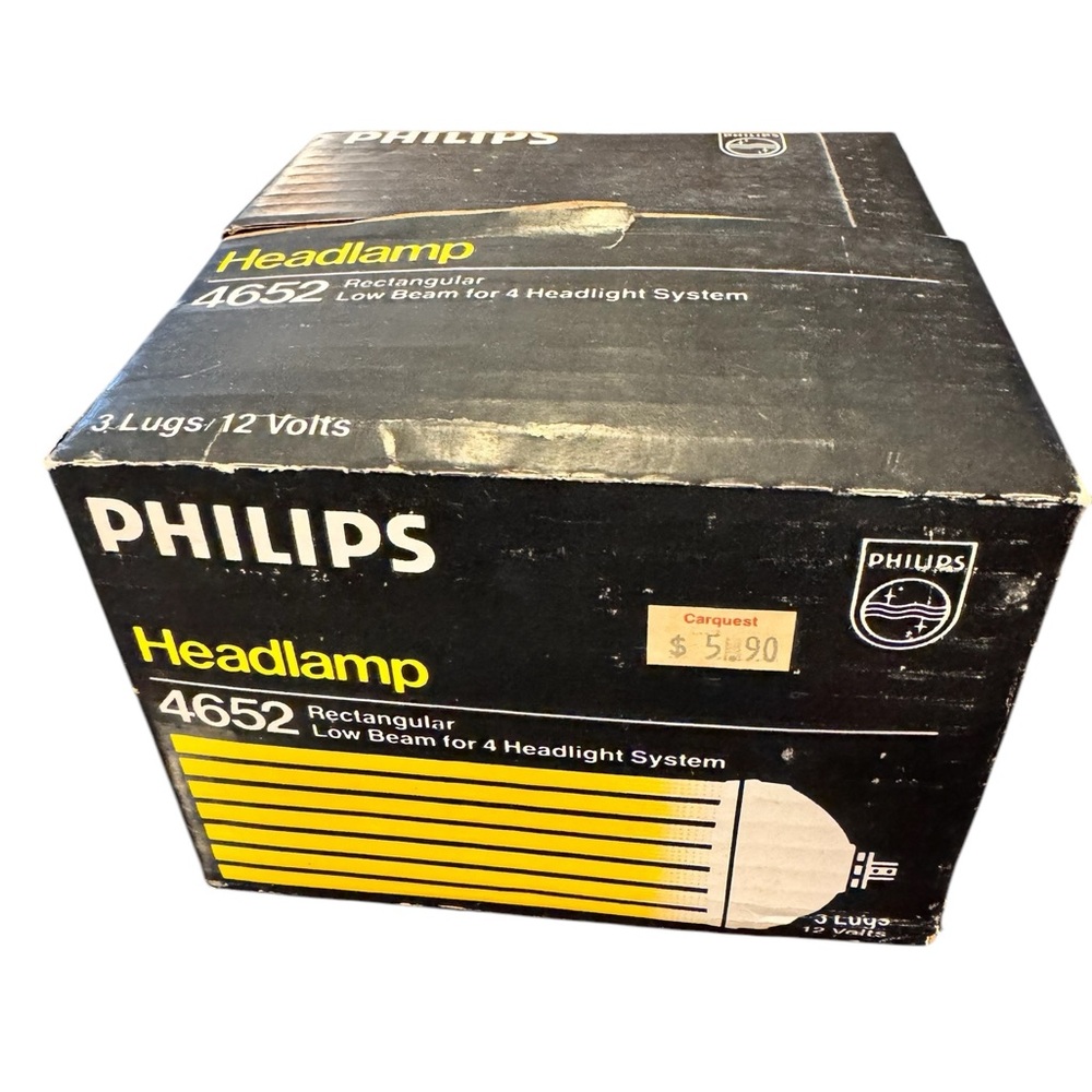 Philips Headlamp 4652 - Black and Yellow